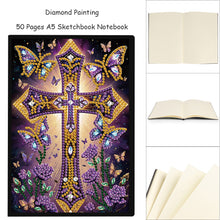 Load image into Gallery viewer, 50 Pages A5 Special Shaped Cute Pattern 5D Diamond Drawing Book Art for Students