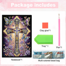 Load image into Gallery viewer, 50 Pages A5 Special Shaped Cute Pattern 5D Diamond Drawing Book Art for Students