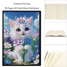 Load image into Gallery viewer, 50 Pages A5 Special Shaped Cute Pattern 5D Diamond Drawing Book Art for Students
