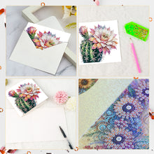 Load image into Gallery viewer, 6pcs Diamond Painting Greeting Cards DIY Diamond Art Cards Handmade Arts Crafts