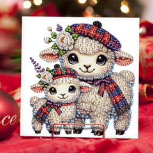 Load image into Gallery viewer, 6pcs Diamond Painting Greeting Cards DIY Diamond Art Cards Handmade Arts Crafts