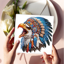 Load image into Gallery viewer, 6pcs Diamond Painting Greeting Cards DIY Diamond Art Cards Handmade Arts Crafts