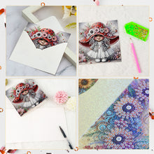 Load image into Gallery viewer, 6pcs Diamond Painting Greeting Cards DIY Diamond Art Cards Handmade Arts Crafts