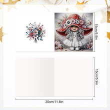 Load image into Gallery viewer, 6pcs Diamond Painting Greeting Cards DIY Diamond Art Cards Handmade Arts Crafts