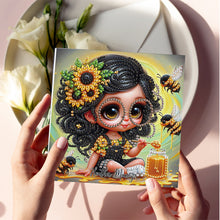Load image into Gallery viewer, 6pcs Diamond Painting Greeting Cards DIY Diamond Art Cards Handmade Arts Crafts