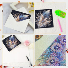 Load image into Gallery viewer, 6pcs Diamond Painting Greeting Cards DIY Diamond Art Cards Handmade Arts Crafts