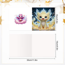 Load image into Gallery viewer, 6pcs Diamond Painting Greeting Cards DIY Diamond Art Cards Handmade Arts Crafts