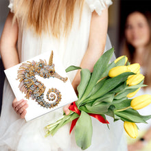 Load image into Gallery viewer, 6pcs Diamond Painting Greeting Cards DIY Diamond Art Cards Handmade Arts Crafts