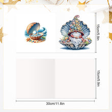 Load image into Gallery viewer, 6pcs Diamond Painting Greeting Cards DIY Diamond Art Cards Handmade Arts Crafts