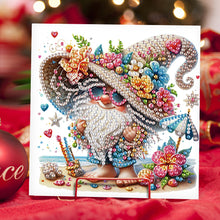 Load image into Gallery viewer, 6pcs Diamond Painting Greeting Cards DIY Diamond Art Cards Handmade Arts Crafts