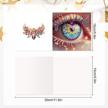Load image into Gallery viewer, 6pcs Diamond Painting Greeting Cards DIY Diamond Art Cards Handmade Arts Crafts