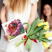 Load image into Gallery viewer, 6pcs Diamond Painting Greeting Cards DIY Diamond Art Cards Handmade Arts Crafts