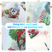 Load image into Gallery viewer, 6pcs Diamond Painting Greeting Cards DIY Diamond Art Cards Handmade Arts Crafts
