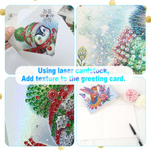 Load image into Gallery viewer, 6pcs Diamond Painting Greeting Cards DIY Diamond Art Cards Handmade Arts Crafts