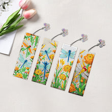 Load image into Gallery viewer, 4Pcs Special Shape Animals 5D DIY Diamond Painting Bookmark for Adults Beginners