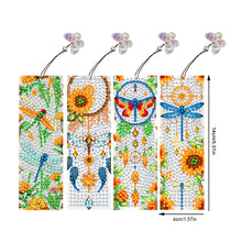 Load image into Gallery viewer, 4Pcs Special Shape Animals 5D DIY Diamond Painting Bookmark for Adults Beginners