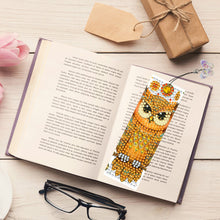 Load image into Gallery viewer, 4Pcs Special Shape Animals 5D DIY Diamond Painting Bookmark for Adults Beginners