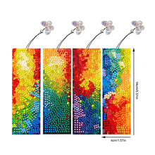Load image into Gallery viewer, 4Pcs Special Shape Animals 5D DIY Diamond Painting Bookmark for Adults Beginners