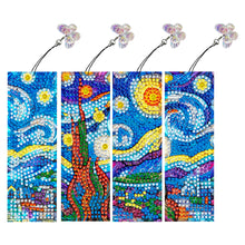 Load image into Gallery viewer, 4Pcs Special Shape Animals 5D DIY Diamond Painting Bookmark for Adults Beginners