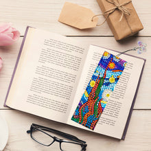 Load image into Gallery viewer, 4Pcs Special Shape Animals 5D DIY Diamond Painting Bookmark for Adults Beginners