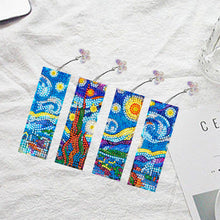 Load image into Gallery viewer, 4Pcs Special Shape Animals 5D DIY Diamond Painting Bookmark for Adults Beginners