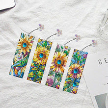 Load image into Gallery viewer, 4Pcs Special Shape Animals 5D DIY Diamond Painting Bookmark for Adults Beginners