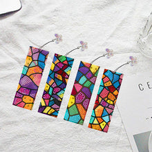 Load image into Gallery viewer, 4Pcs Special Shape Animals 5D DIY Diamond Painting Bookmark for Adults Beginners