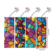 Load image into Gallery viewer, 4Pcs Special Shape Animals 5D DIY Diamond Painting Bookmark for Adults Beginners