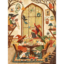 Load image into Gallery viewer, Diamond Painting - Full Round - Witch Afternoon Tea Time (30*40CM)