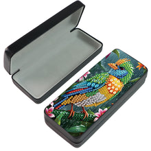 Load image into Gallery viewer, Flower Animal Leather DIY Diamond Painting Sunglasses Storage Box for Art Craft