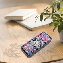 Load image into Gallery viewer, Flower Animal Leather DIY Diamond Painting Sunglasses Storage Box for Art Craft