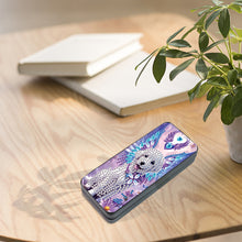 Load image into Gallery viewer, Flower Animal Leather DIY Diamond Painting Sunglasses Storage Box for Art Craft