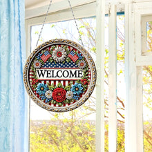 Load image into Gallery viewer, Animals DIY Diamond Art Pendant Kit Diamond Painting Ornaments for Wall Window