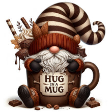 Load image into Gallery viewer, Diamond Painting - Full Round - Coffee Bean Gnome (30*30CM)