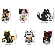 Load image into Gallery viewer, 6Pcs Acrylic Cute Pattern Diamond Art Refrigerator Magnets Sticker for Beginners