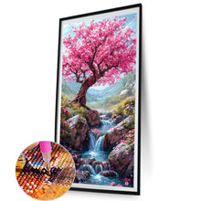 Load image into Gallery viewer, AB Diamond Painting - Full Square - Pink Tree (40*70CM)