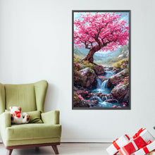 Load image into Gallery viewer, AB Diamond Painting - Full Square - Pink Tree (40*70CM)