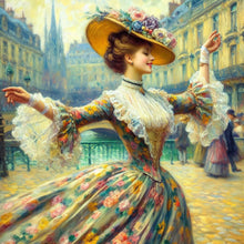 Load image into Gallery viewer, Diamond Painting - Full Round - Rococo Girl (40*40CM)