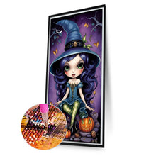 Load image into Gallery viewer, Diamond Painting - Full Round - Illustrator Witch (40*70CM)