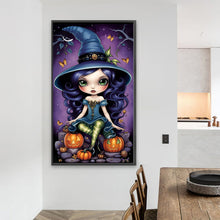 Load image into Gallery viewer, Diamond Painting - Full Round - Illustrator Witch (40*70CM)