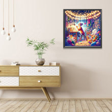 Load image into Gallery viewer, AB Diamond Painting - Full Round - Cozy Handmade Lady (40*40CM)