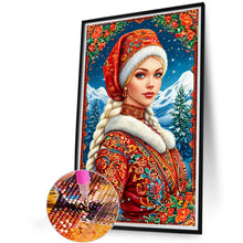 Load image into Gallery viewer, AB Diamond Painting - Full Round - Ethnic Girl (40*60CM)