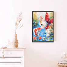 Load image into Gallery viewer, AB Diamond Painting - Full Round - Kitten And Fish (40*60CM)