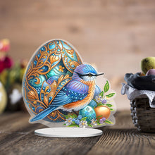 Load image into Gallery viewer, Acrylic Special Shape Flower Eggs Desktop Diamond Art Kits for Home Office Decor