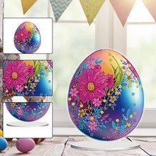 Load image into Gallery viewer, Acrylic Special Shape Flower Eggs Desktop Diamond Art Kits for Home Office Decor