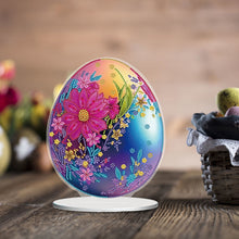 Load image into Gallery viewer, Acrylic Special Shape Flower Eggs Desktop Diamond Art Kits for Home Office Decor