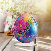Load image into Gallery viewer, Acrylic Special Shape Flower Eggs Desktop Diamond Art Kits for Home Office Decor