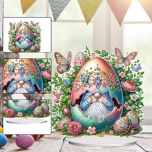 Load image into Gallery viewer, Acrylic Special Shape Flower Eggs Desktop Diamond Art Kits for Home Office Decor