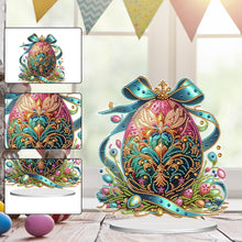 Load image into Gallery viewer, Acrylic Special Shape Flower Eggs Desktop Diamond Art Kits for Home Office Decor