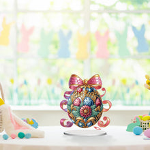 Load image into Gallery viewer, Acrylic Special Shape Flower Eggs Desktop Diamond Art Kits for Home Office Decor
